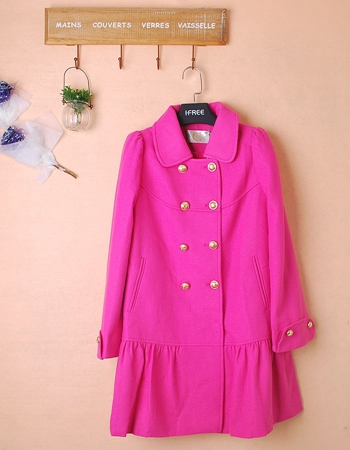 2015年新款歐韓潮流時(shí)尚羊絨大衣 一手貨源