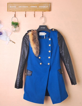 2015年新款歐韓潮流時(shí)尚羊絨大衣 一手貨源