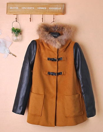 2015年新款歐韓潮流時(shí)尚羊絨大衣 一手貨源